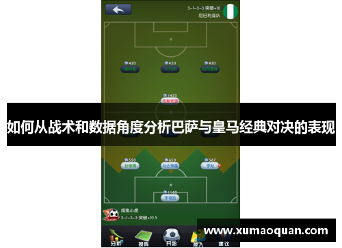 如何从战术和数据角度分析巴萨与皇马经典对决的表现